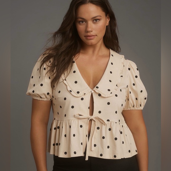 Anthropologie Porridge Short-sleeve Gwen Top - Picture 5 of 10